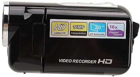 Digital Camera, 16X Optical Zoom Vlogging Camera, HD Video Camera for Vlogs, 1080P, Kids Vlogging Camera
