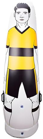 Guoyoocc Erwachsene Kinder Fußballtraining Fußball Dummy,Torwart Keeper Tumbler Fußball Aufblasbarer Dummy Fußball Trainings Puppe,Trainingsgerate Fußball（160cm,180cm,205cm）