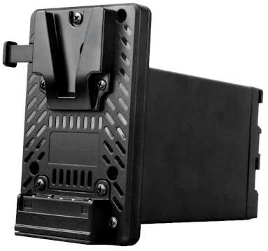 Alvins V-Mount Akku zu BP-U Dummy Akku Umwandlungsadapter für Sony PMW-300 EX160 EX260 EX280 FS5, BP-U90 BP-U96 BP-U60 BP-U30