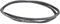 sparefixd Suitable for Indesit Oven Door Seal Rubber Gasket