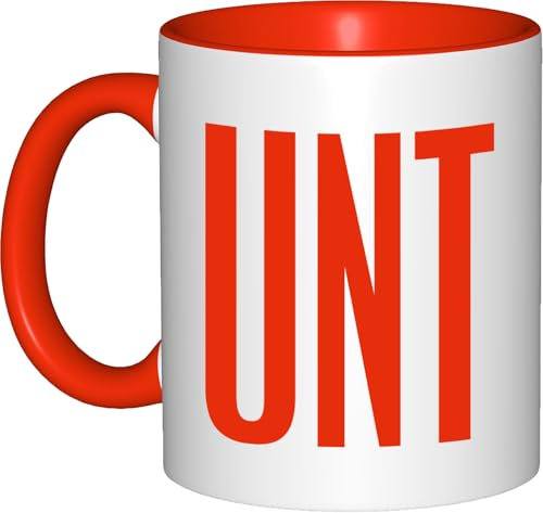 Funny Rude Mug-Hilarious Gift for Friends, Coworkers, Secret Santa, Perfect Novelty Birthday Gift (Funny Mug-Red)