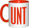 Tazza divertente e scortese, regalo divertente per amici, colleghi, Babbo Natale segreto, regalo perfetto per compleanno (tazza divertente, rossa)