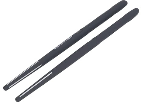 Naroote Baguettes de Batterie à Air électrique, Ensemble de Batterie à Air Virtuel 8 Sons pour Enfants et Débutants (Style Professionnel Noir)