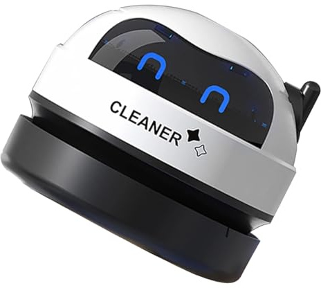 Lueear Desktop Vacuum Cleaner – Mini Portable Vacuum Robot For Desk, Keyboard Cleaner With Powerful Suction, Rechargeable USB Desk Vacuums For Dust And Debris Removal