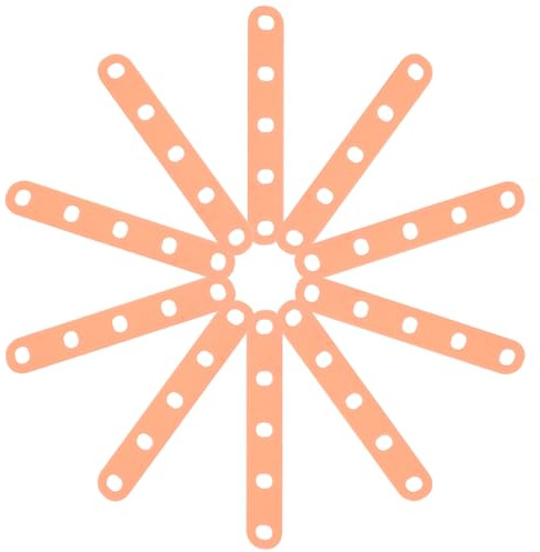 Healifty 20 Stück Silikonbasierte Haargummis für Flache und Spiral Locken Elastische Dauerwellenbänder in Orange Schonend ohne Abdrücke Friseurzubehör für Vielseitiges Styling