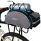 Lixada Fahrrad Gepäckträgertasche,13L Multifunktionale Erweiterbare wasserdichte MTB Fahrradtaschen Gepäckträger Fahrradträgertasche Umhängetasche