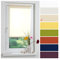 Liedeco® Rollo Klemmfix - 75 x 150 cm Creme (Breite x Höhe) / lichtdurchlässig Blickdicht und stufenlos verstellbar/leichte Innen-Montage ohne Bohren mit Klemmträger / 123 montiert