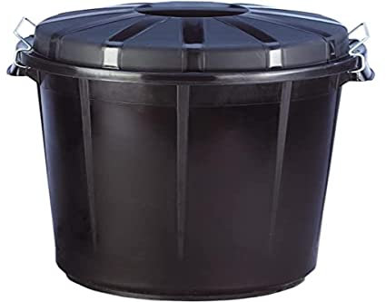 Poubelle Denox 70 L Noir