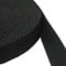 KLEBESHOP24 KLETTBAND BEIDSEITIG | Haken + Flausch Rücken an Rücken | Breite + Farbe wählbar | 3, 8 oder 25 m | Klettband Back to Back/schwarz, 25 mm x 3 m