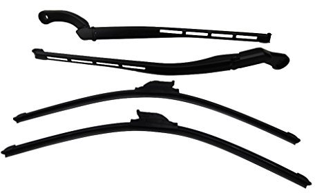 Soft Flat Scheibenwischer + Wischerarm UMRÜST-SET Frontwischer