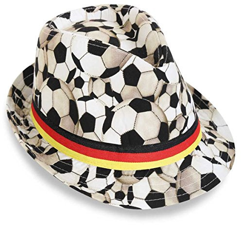 KarnevalsTeufel Trilby Fußball Fan Hut Fanartikel