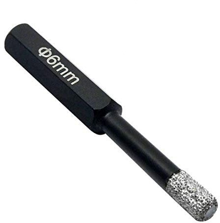 Diamond Hole Cutter MASO 12mm Wax Cooled Dry Cut Diamond Tipped Drill Bit Hole Cutter Saw for Porcelain,Glass,Ceramic