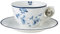 Laura Ashley - Cappuccino Tasse und Untertasse - Blueprint China Rose - 2-teilig - Ø 9,5 cm