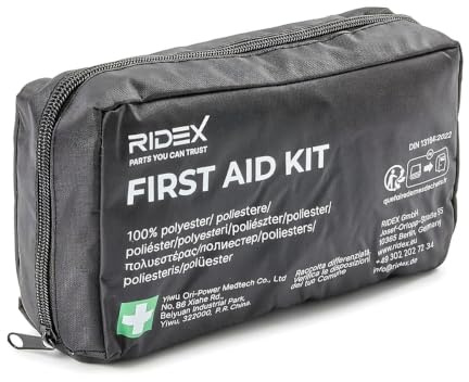 RIDEX KFZ Erste Hilfe Set mit Verbandkasten Verbandskasten für Auto LKW Motorrad DIN 13164 First Aid Kit 3782A0002