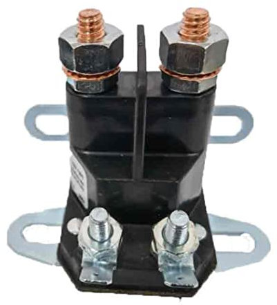 SPORTARC Starter Magnetmagnetschalter Universalstarter Magnetschalter Rasenmäher Magnetschalter Teil Starterrelais 4-polig Magnetschalter Starterrelais Aufsitzmäher Rasentraktor