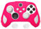 PlayVital Cover Custodia per Xbox Series X S Controller,Joystick Silicone Skin Gomma Protettiva Antiscivolo&Gommini Copri Analogici,Scorpione Edizione,Rosa Vivo&Bianco