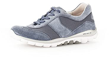 Gabor Damen Low-Top Sneaker, Frauen Halbschuhe,Wechselfußbett,schnürschuhe,Plateausohle,straßenschuhe,Strassenschuhe,Nautic,39 EU / 6 UK