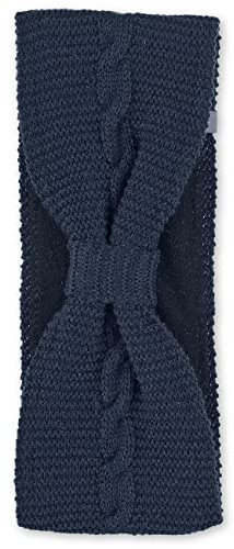 Sterntaler Unisex Kinder Stirnband Baby Stirnband Strick Schleife, marine, 57