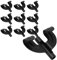 Tiardey 10PCS Drum Claw Hook Percussion Claw Hooks für Bass Drum Percussion Instrument Ersatz (Schwarz)