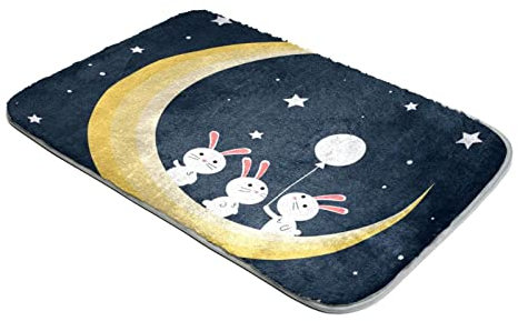 Shag Teppich Ultra Soft Plüsch Teppiche Kunstfell Teppiche Mond