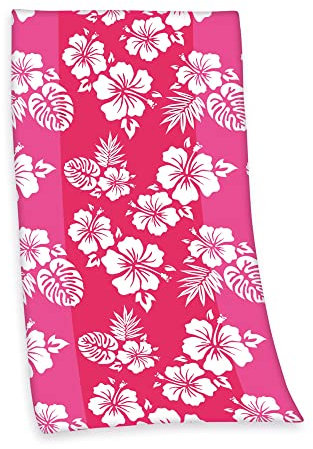 Klaus Herding GmbH Badetuch Duschtuch Strandtuch Saunatuch Floral 93 x 170 cm