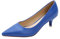 Minetom Damen Pumps Pointed Toe High Heels Kunstleder Business Büro Pumps Elegant Kleid Hochzeit Abend Party Braut Schuhe A Blau 43 EU