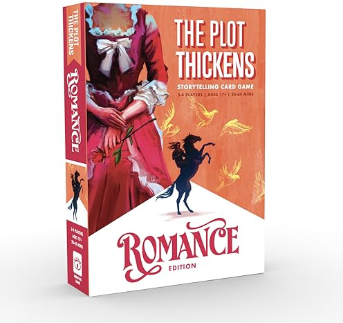 Bright Eye Games - The Plot Thickens Romance - Cardgame -Starting Form 14 jaar - 3-4 Players - English