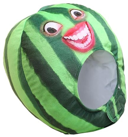 FELTECHELECTR Entzückende Wassermelonen-kopfbedeckung Dekorative -requisite Für Den Fotografie-stil
