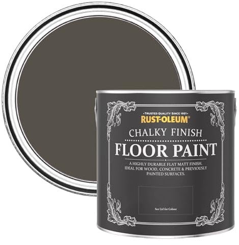 Rust-Oleum Brown Scratch-Resistant Floor Paint in Matt Finish - Fallow 2.5L