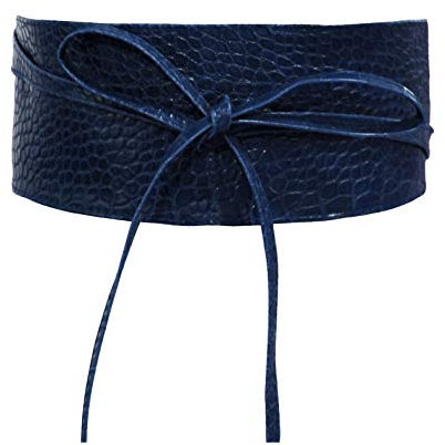 Glamexx24 Cintura da donna larga, cintura avvolgente classica, viola., Taglia unica