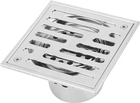 Scarichi Doccia di Grosso Calibro, Piletta Piletta a Pavimento Antiodore per Cucina (110 * 110mm (modello di grande diametro))