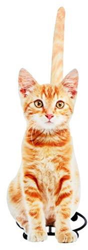 Porte-toilettes en papier de toilette de forme de chat DISSUSE DISTRACLE SALLE ROULET DE Toilette Orgainzer pour table de cuisine jaune, récipient de graisse pour cuisine