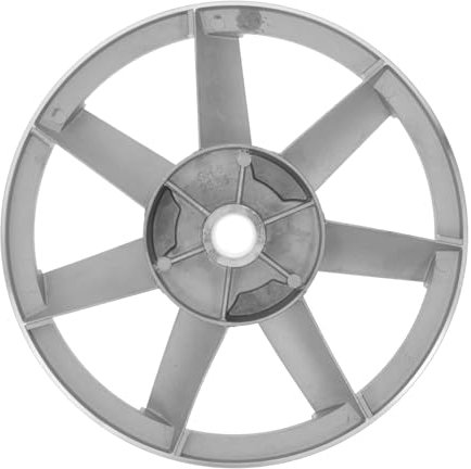 HOMSFOU Zubehör für Luftkompressoren druckluftkompressor Riemenscheibe des Kompressormotors Riemenscheibe des Kompressors Aluminium-Kompressorriemenscheibe Riemenrad der Luftpumpe Silver