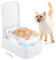 350ML Automatic Cat Feeder with Ice Pack, Electronic 48H Timed Dry & Wet Food Dispenser, 24H Ice crystal preservation, Dishwasher Safe,Small & Medium Pets Automatic Food Feeder, Single
