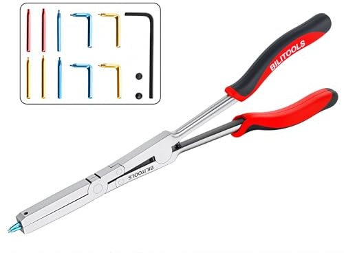 BILITOOLS 13 Long Reach External Snap Ring Pliers, Double Joint