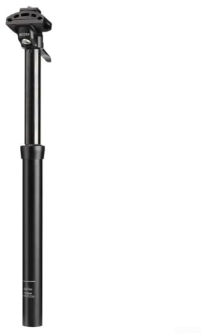 Adjustable Hydraulic Dropper Seatpost with Hand Control, 125mm Travel, Sealed Oil-Gas Design, Rainproof Dustproof for Mountain Bike, 27.2-33.9mm High-Strength