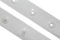 dalipo 22007 - Body-Verschluss, Druckknopfband, Meterware, weiß
