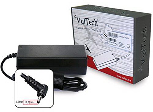V AS1921N-312 ALIMENTATORE DEDICATO VULTECH® PER ASUS 2,5X0,7MM 40W 19V 2,10A