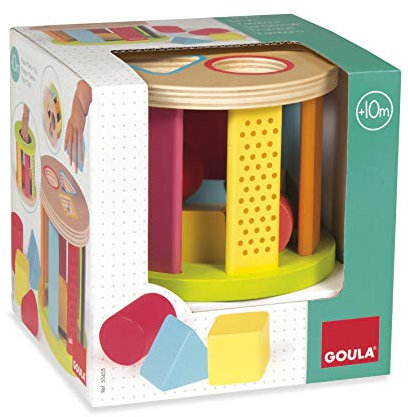 Goula Geometrisches Formen-Steckspiel Trommel
