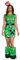 Disguise 67741B Creeper Female Adult Costume Sized, Green, M