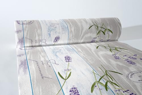 Sovie HORECA Linclass® Airlaid Tischläufer für Hochzeit und Feste, 40cm x 24m, stoffähnlich, 1 Stück - Lavinia