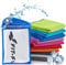 Fit-Flip Kühlendes Handtuch - Ice Cooling Towel und mikrofaser Kühltuch – kühlende Handtücher für Nacken und Hals - Airflip cool Towel für Fitness und Sport - Kühlhandtuch (weiß, 100x30cm)
