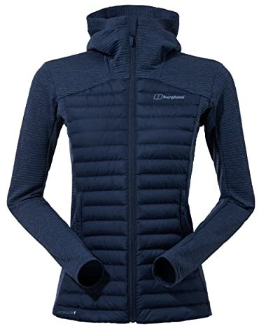 Berghaus Women's Nula Synthetic Insulation Padded Warm Jacket | Durable Design | Water Resistant | Puffer Jacket, Dusk