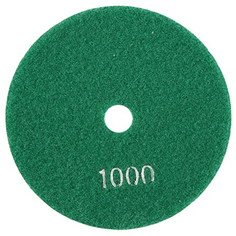 heat shrink tube + 5 Zoll 125mm Wet Diamond Polishing Pads Schleifscheiben für Granit Beton Marmor(1000)