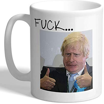 I Love Mugs - Boris Johnson - Thumbs Up - F*ck, Ceramic, 11fl.oz.