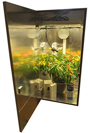 Smart Stealth Grow Box System Led 600w | Plant Sensors & Lights Remote Control
