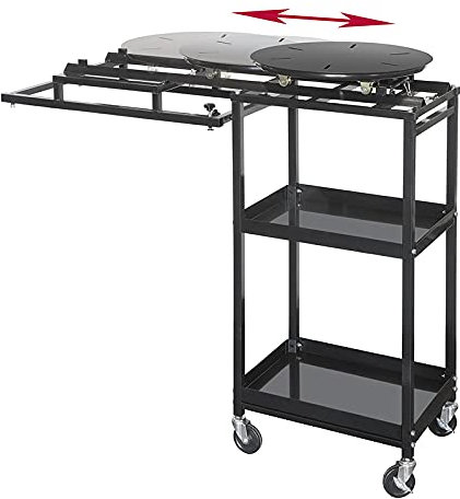 Tavola girevole per sabbiatrice FERVI SA01/CTR supporto da 1070 a 1335 h mm (SA01/CTR2)