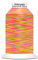 Das hüpfende Komma Gütermann Bulky-Lock Multicolour Bauschgarn No.80 orange-pink 1000m