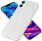 NALIA Extra Dünnes Hardcase kompatibel mit iPhone 12 / iPhone 12 Pro Hülle, Ultra-Slim Case Phone Cover Matte Leichte Handyhülle Schutzhülle, Thin Hardcover Smartphone Bumper Schutz, Farbe:Weiß
