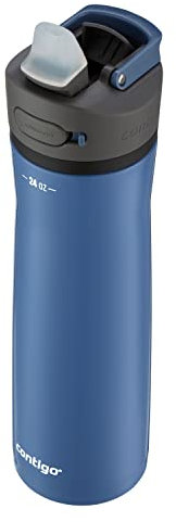 Contigo AUTOSPOUT Water Bottle, 24 Ounce, Blue Corn
